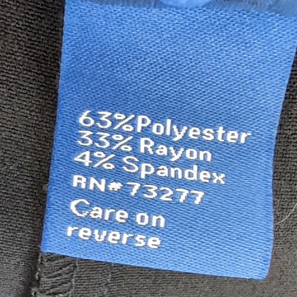 Apt. 9 | Black Stretchy Trousers Size 14P - Picture 6 of 8